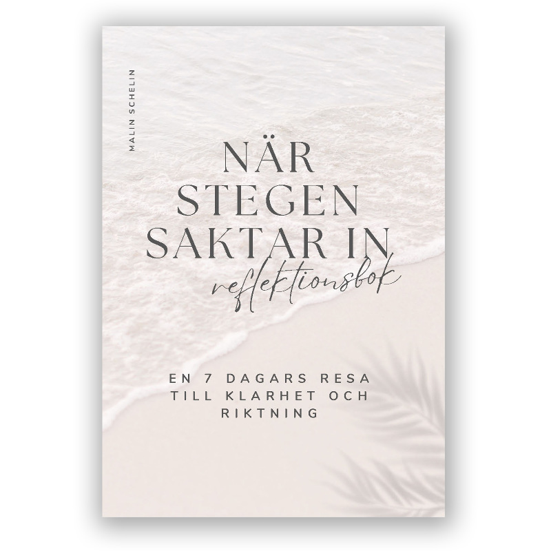 När stegen saktar in: Reflektionsbok
